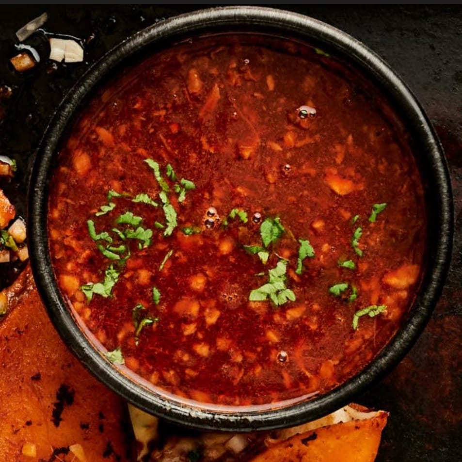 Consommé De Birria.